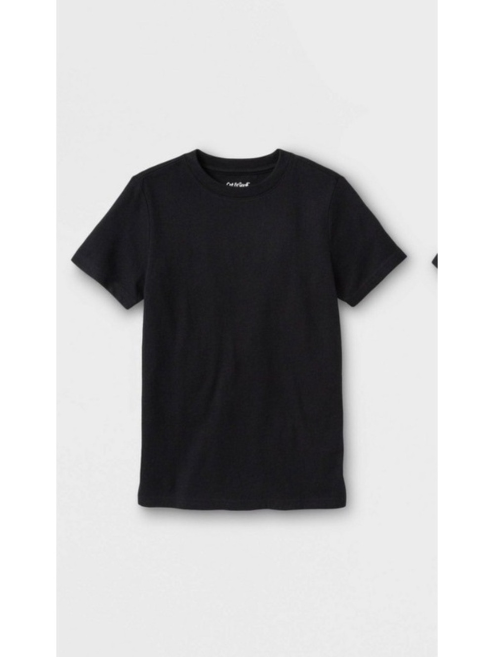 Girls Staple Black Tee XS 4/5 NWT Cat & Jack